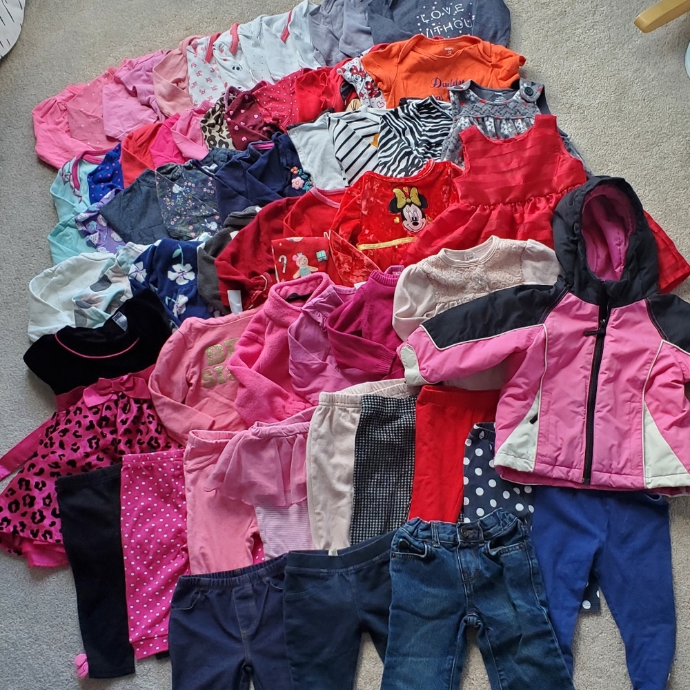 Over 60 pieces 6-12m Clothing Lot